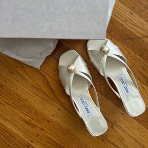 Jimmy Choo Siva 50 Satin Mule